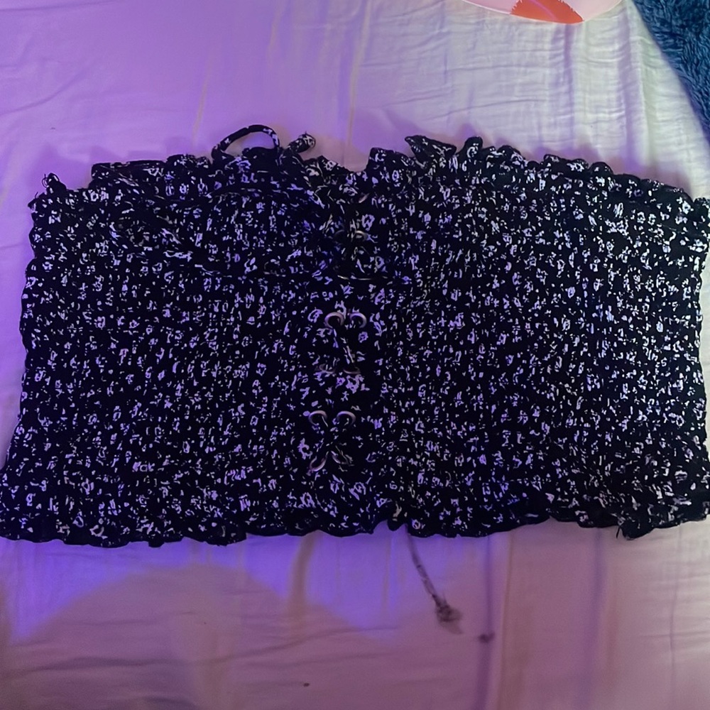 Garage crop top